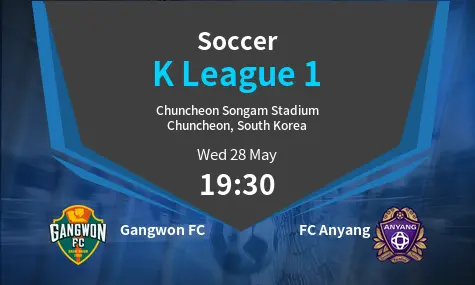 Gangwon FC VS FC Anyang K League 1 Match Analysis – May 28, 2025